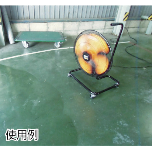 TRUSCO 全閉式工場扇 ゼフィール用 キャスターアングルのみ