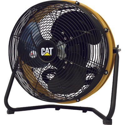 CAT 工場扇 35cm（壁・床タイプ）羽根軸180°半転機能付 イエロー