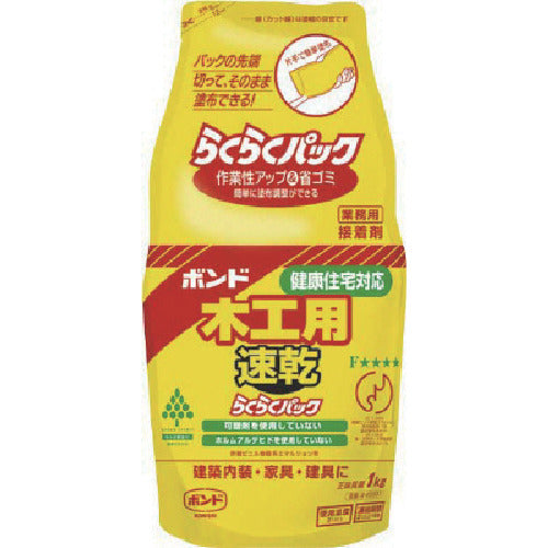 コニシ 木工用速乾らくらくパック 1kg