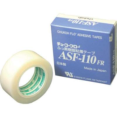 チューコーフロー フッ素樹脂フィルム粘着テープ ASFー110FR 0.13t×25w×10m