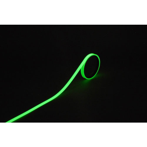 緑十字 高輝度蓄光蛍光テープ CKT1002 10mm幅×2m 蛍光レモンイエロー