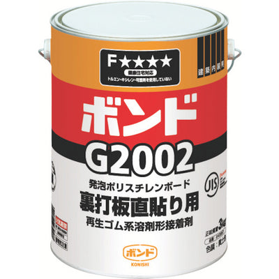 コニシ 接着剤1液タイプ ボンドG2002 3kg ＃43957