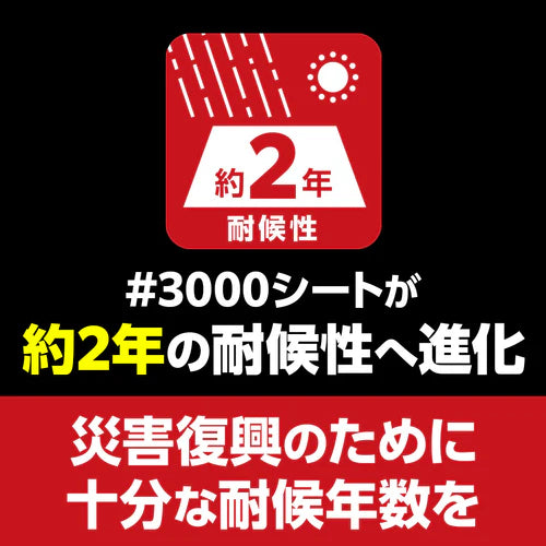 【屋根補修シート】ターピー 防災・減災シート #3000