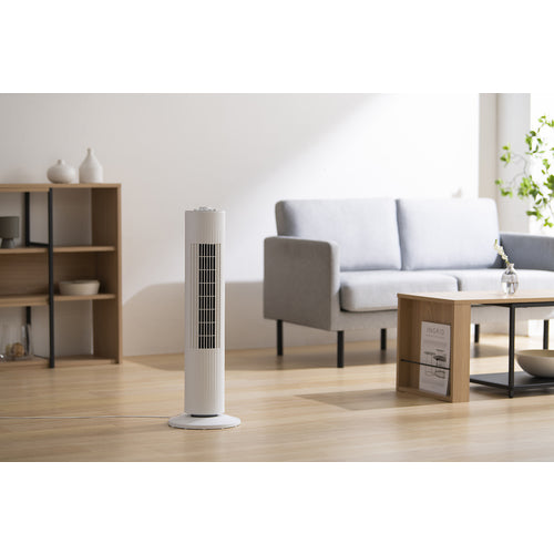 IRIS 106400 タワーファン メカ式 ホワイト