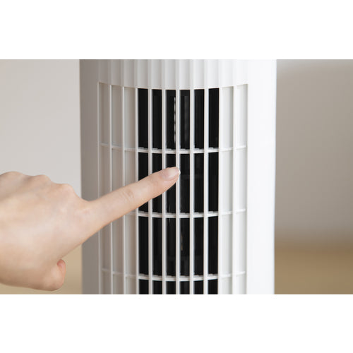 IRIS 106400 タワーファン メカ式 ホワイト