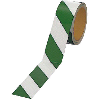 ユニット 反射トラテープ（緑／白 ポリエステル樹脂フィルム 45mm幅×10m