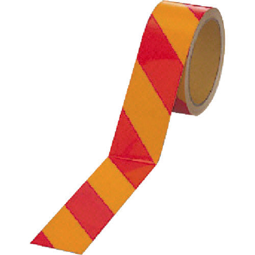 ユニット 反射トラテープ（赤／黄 ポリエステル樹脂フィルム 45mm幅×10m