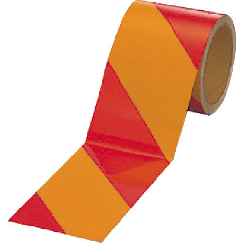 ユニット 反射トラテープ（赤／黄 ポリエステル樹脂フィルム 90mm幅×10m