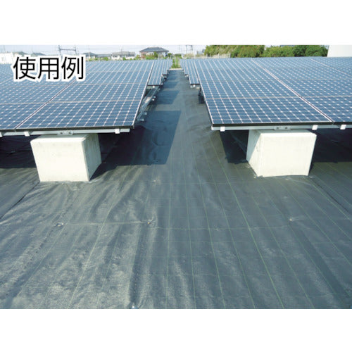 ワイドクロス 強力防草シートBB2218−1.5×100 ブラック