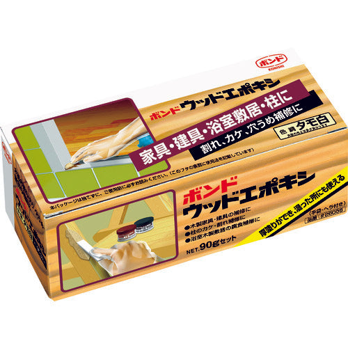 コニシ ウッドエポキシ タモ白 90gセット