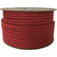 ユタカメイク ポリエチレンロープドラム巻 12mm×100m レッド