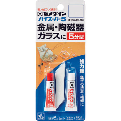 セメダイン ハイスーパー5 6gセット／ブリスター CA−187