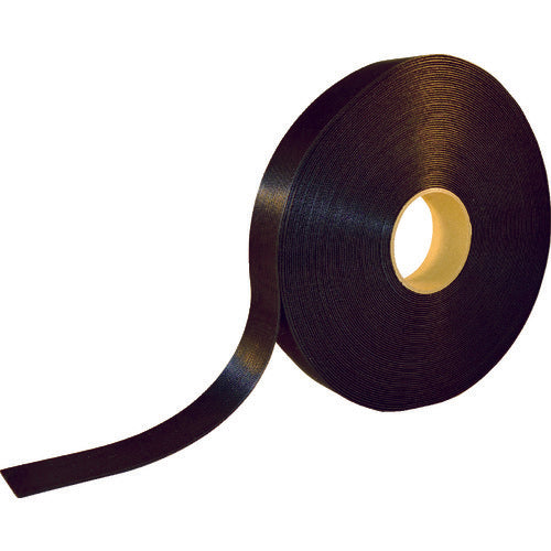 TRUSCO 耐候性マジックバンド［［R下］］結束テープ幅40mm長さ30m黒
