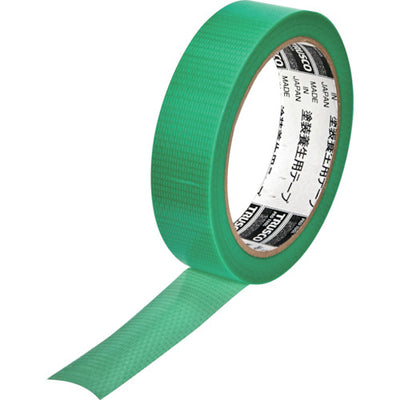TRUSCO 塗装養生用テープ グリーン 25X25