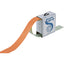 緑十字 ガードテープ（ラインテープ） オレンジ GT−101YR 100mm幅×100m 屋内用