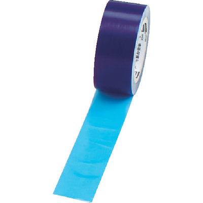 TRUSCO 表面保護テープ ブルー 幅50mmX長さ100m
