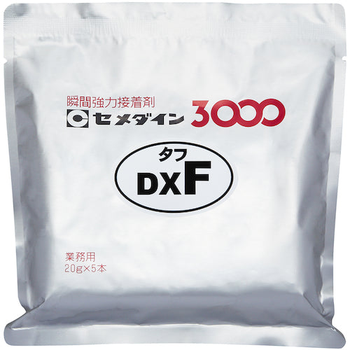 セメダイン 瞬間接着剤 3000DXF（高強度・耐衝撃タイプ） 20g AC−090