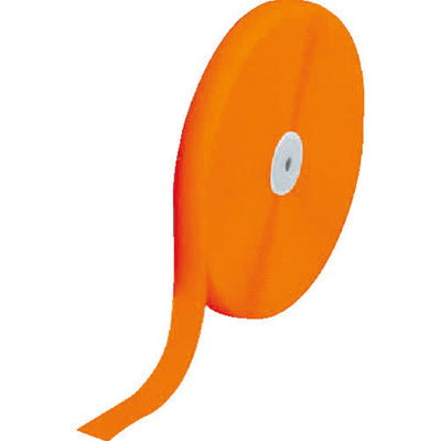 TRUSCO マジックテープ 縫製用A側 25mm×25m 蛍光オレンジ