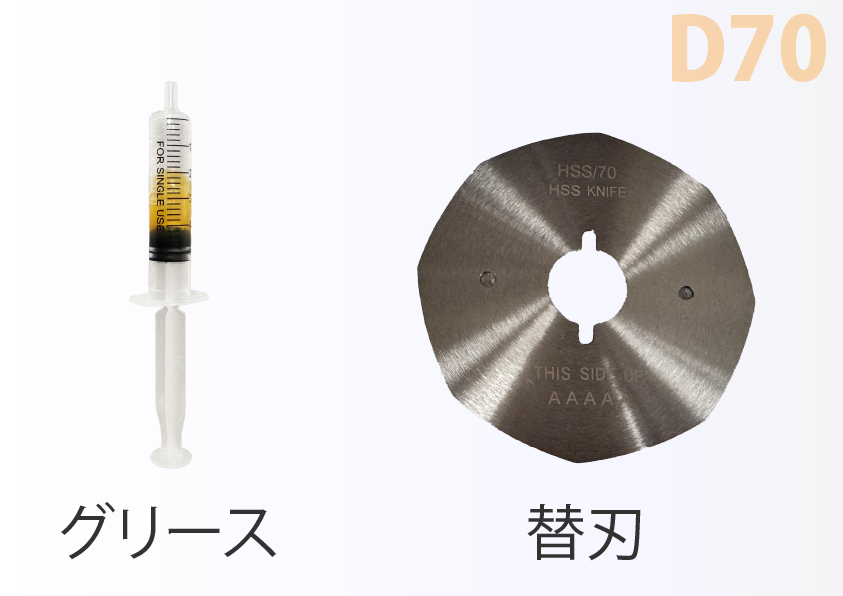 【バッテリー駆動】電動カッター 70mm 八角刃 25mm裁断 連続120分