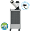 【100V対応】KODEN 業務用スポットクーラー KES251PBB 2.5kW 1口冷風 排熱ダクト付 オール板金仕様