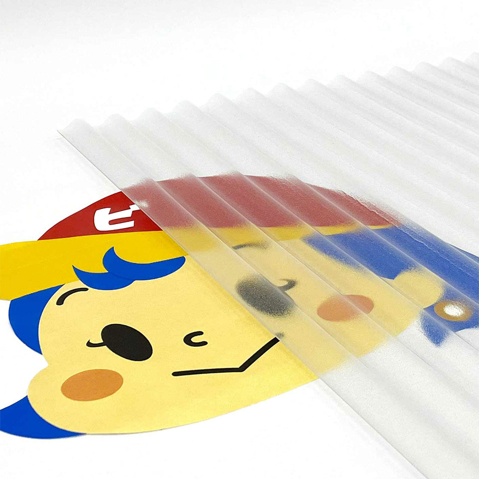 ポリカーボネート波板 0.7mm厚 2120×655mm – ビニデポ