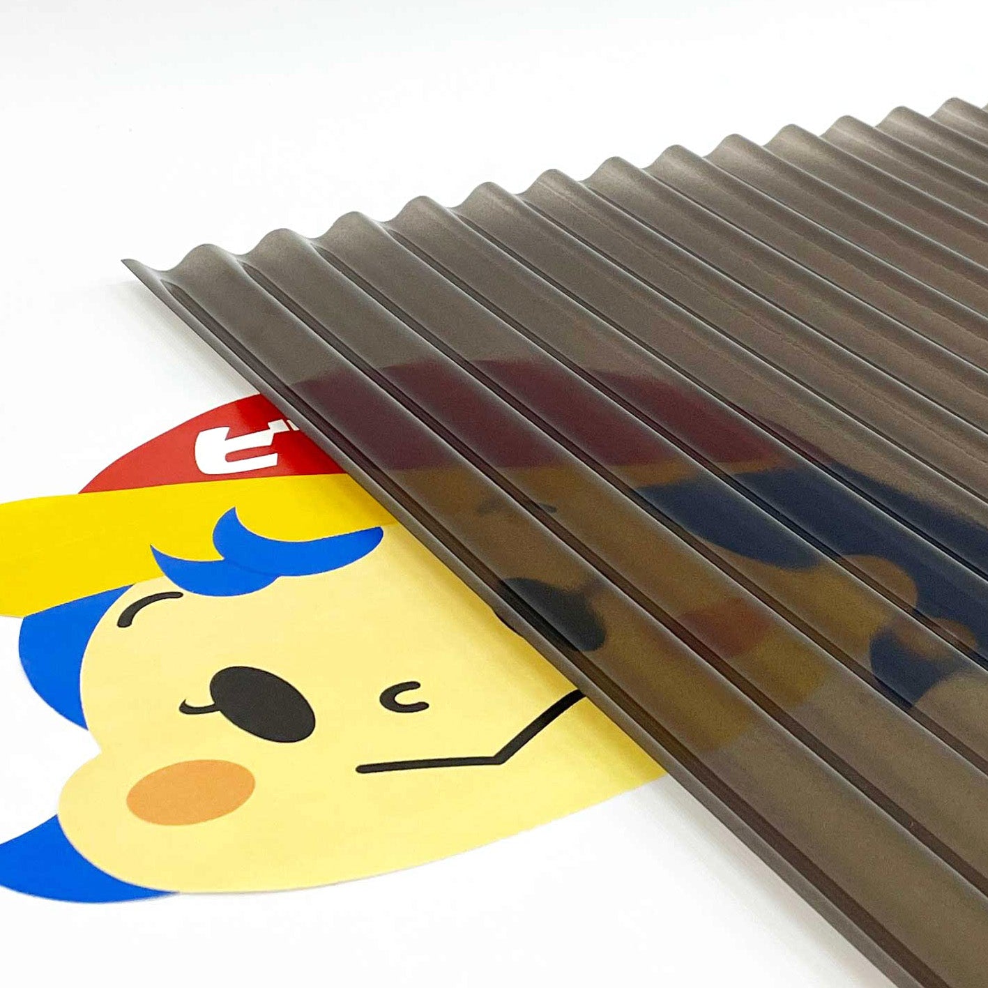 熱線カットポリカ波板 JIS適合品 0.7mm厚　2120×655mm