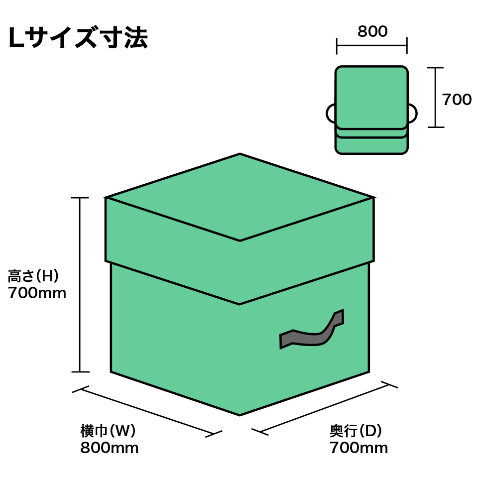 【資材収納カバー】トラックシート製資材カバー・毛布収納袋（VP-TKSB01）