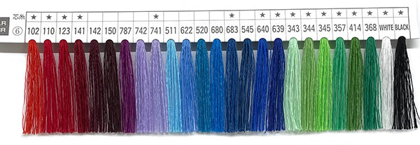 8番手ミシン糸3000ｍ巻（レッド・他系カラー）｜グンゼスパン