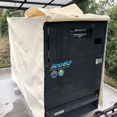 発電機用ビニールカバー製作・オーダーメイド