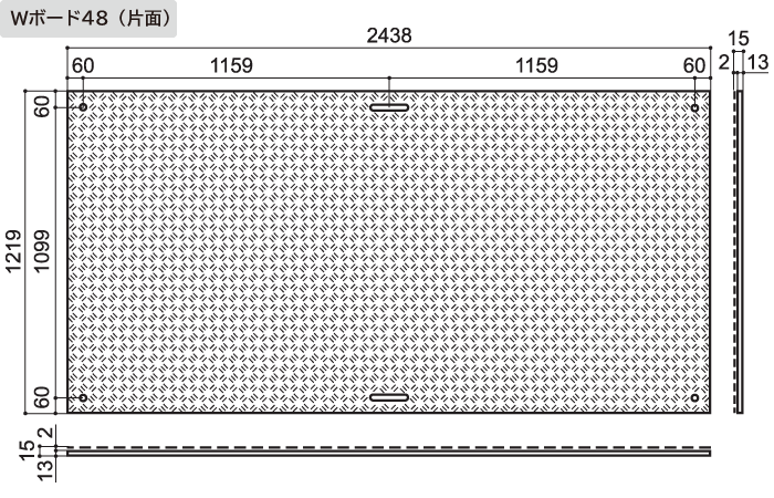 NETIS登録 養生用敷板Wボード 10枚セット – ビニデポ