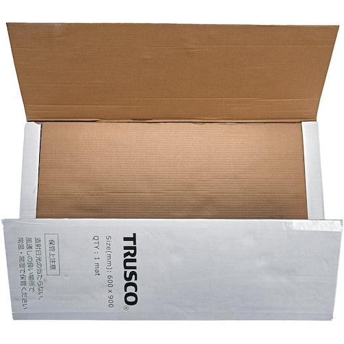 TRUSCO（トラスコ） 帯電防止粘着クリーンマット 600×900MM ブルー 1シート 60枚入