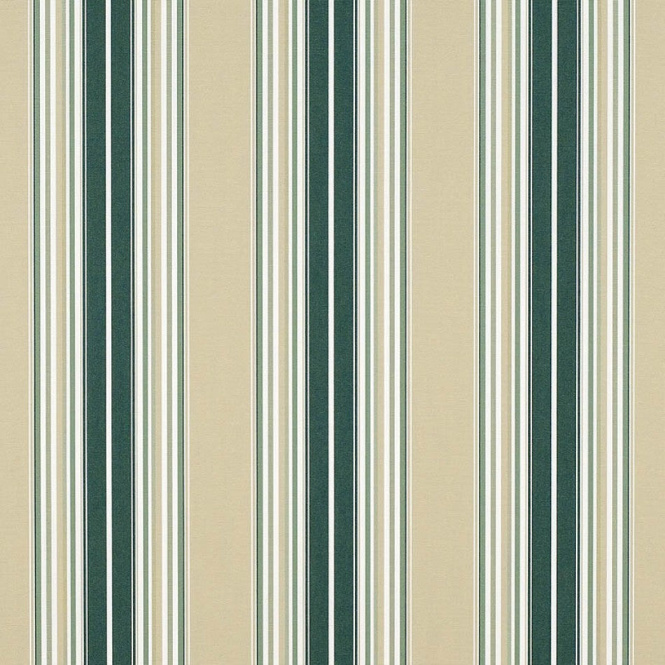 4932-0000 FOREST GREEN/BEIGE/NATURAL FANCY STRIPE