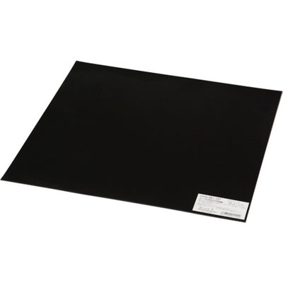 光 天然ゴム板（粘着付）黒 1×300×300mm